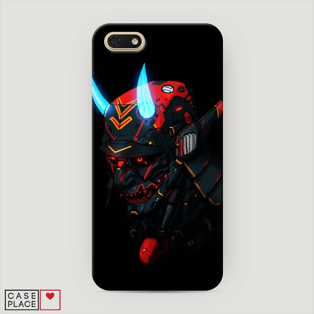 

Чехол Awog "Неоновый самурай" для Honor 7A, 65220-5
