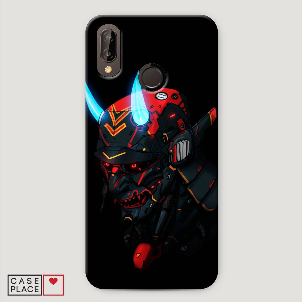 

Чехол Awog "Неоновый самурай" для Huawei Nova 3E, 65620-5