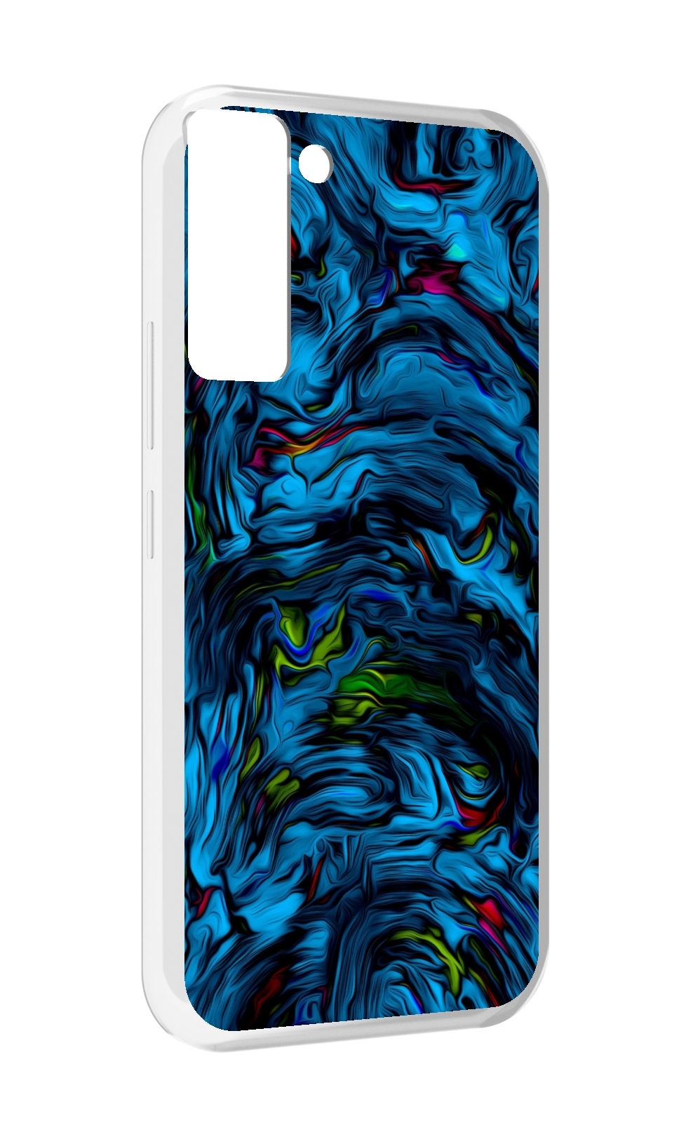 

Чехол MyPads голубая краска в темноте для Tecno Pop 5 LTE / Pop 5 Pro, Прозрачный, Tocco