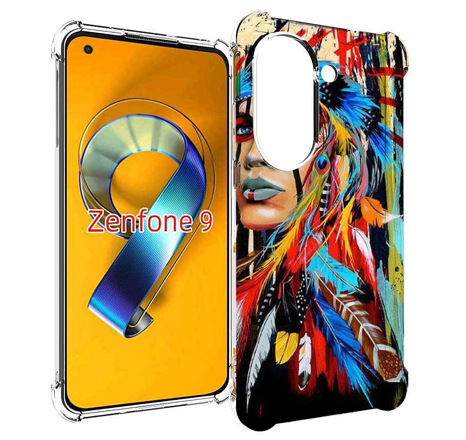 

Чехол MyPads индеец расписной для Asus Zenfone 9 (AI2202), Прозрачный, Tocco