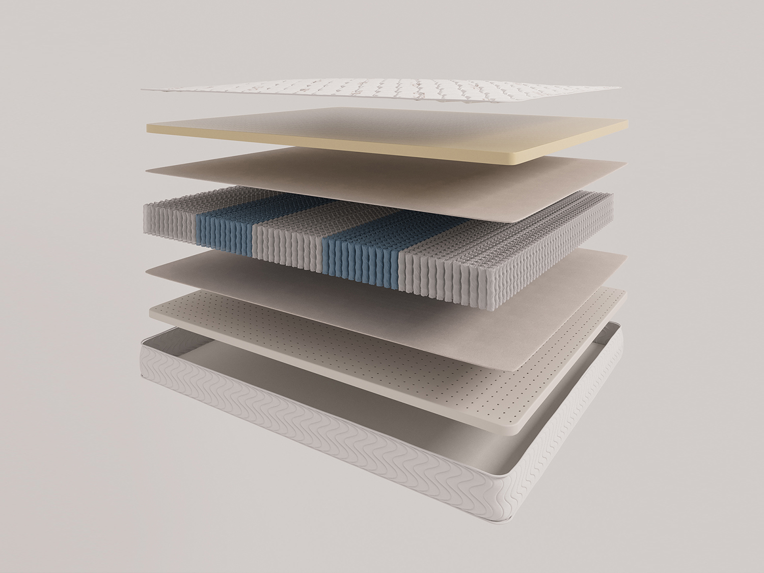 

Матрас Evita Memory Sleep EVS1000 160х190, Бежевый;белый;серый;серебристый, Memory Sleep EVS1000