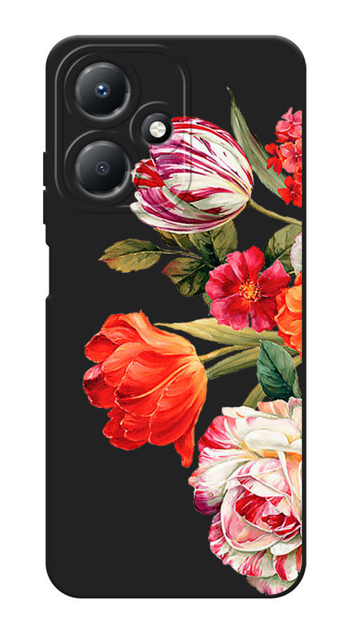 

Чехол Awog на Infinix Hot 30 Play "Весенний букет", Красный;розовый;зеленый, 3104252-1