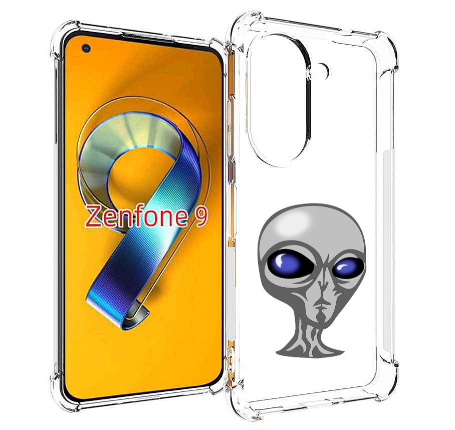 

Чехол MyPads инопланетянин для Asus Zenfone 9 (AI2202), Прозрачный, Tocco