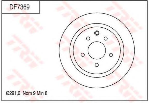 

Диск Торм. Nissan Juke/Qashqai/Teana Задний 1 Шт (