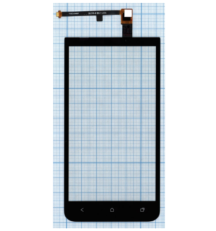 

Тачскрин OEM для смартфона HTC One XC X720d черный, для HTC One XC X720d
