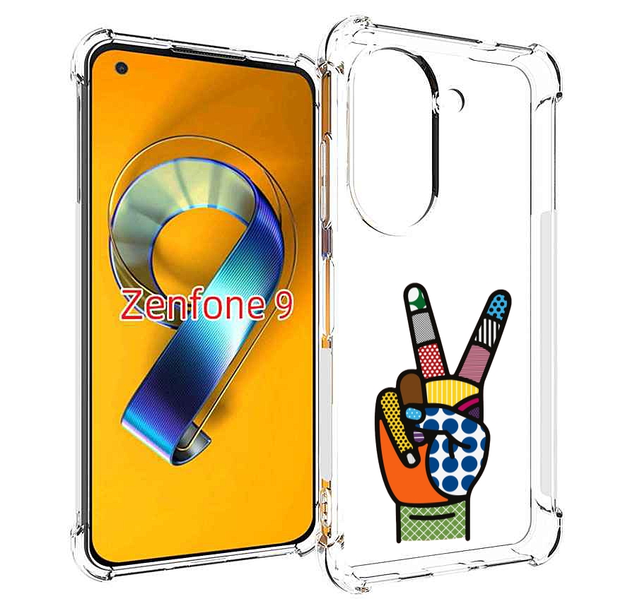 Чехол MyPads йоу пальчики для Asus Zenfone 9 (AI2202)