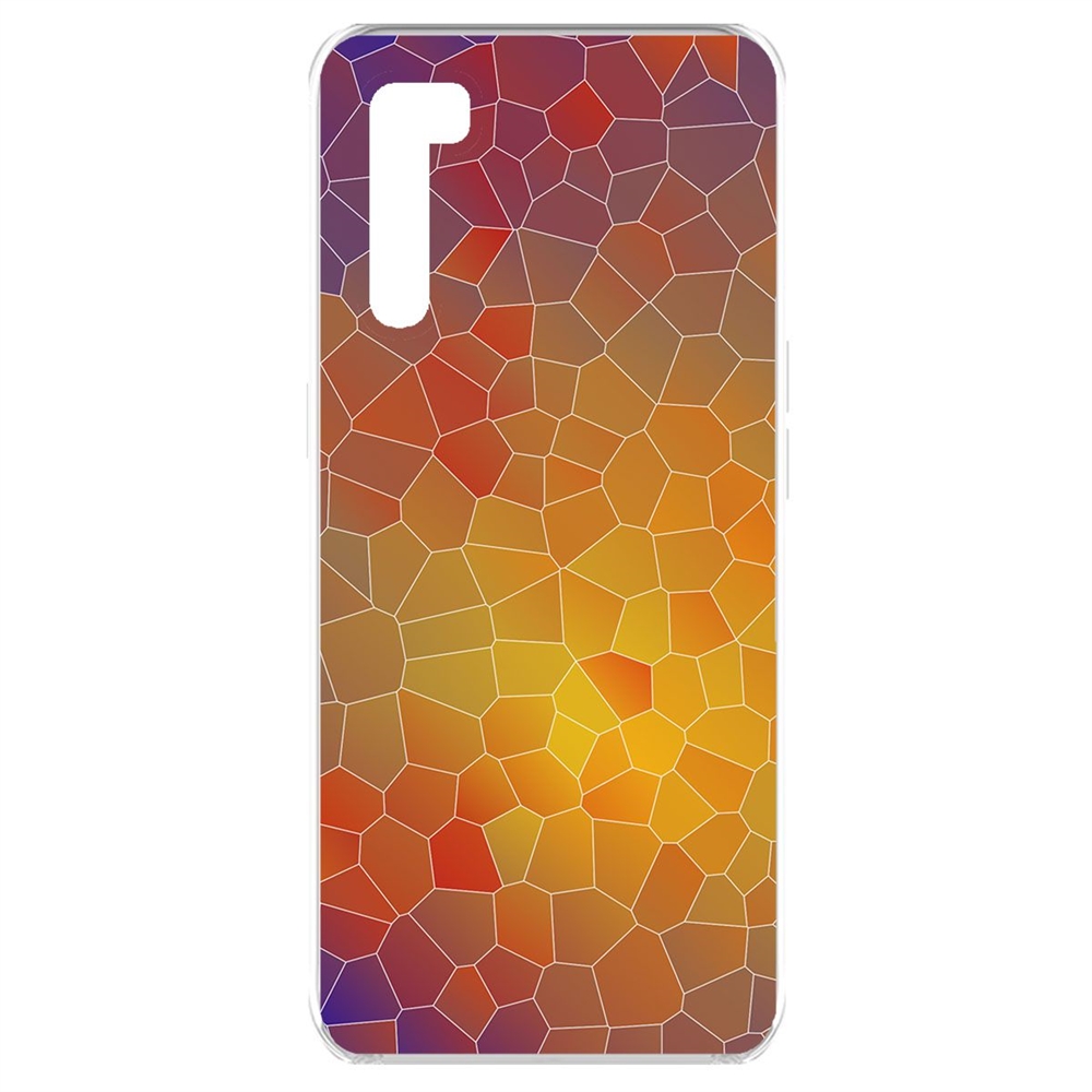

Чехол-накладка Krutoff Clear Case Витраж 1 для OPPO A91/F15