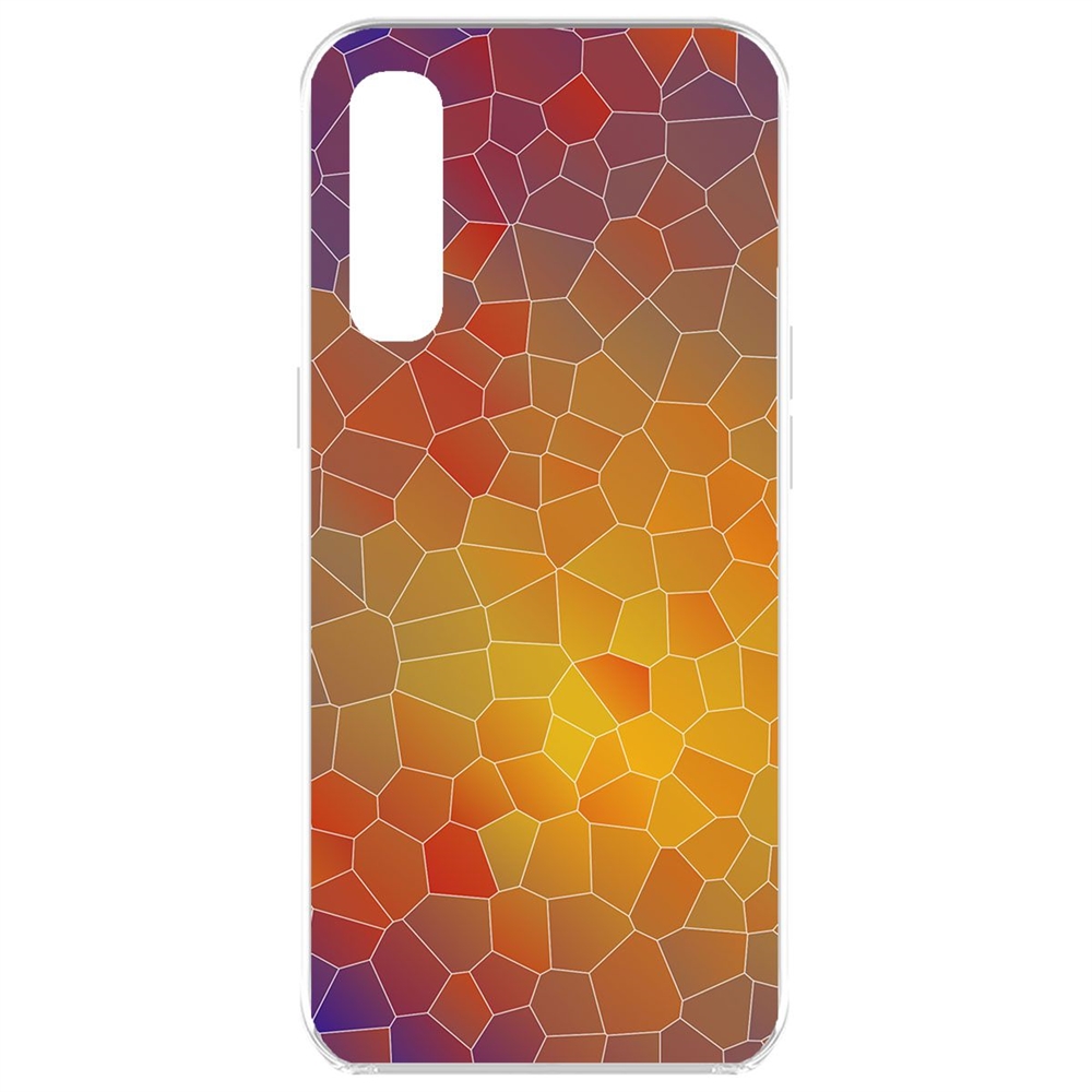 

Чехол-накладка Krutoff Clear Case Витраж 1 для OPPO Reno3 Pro