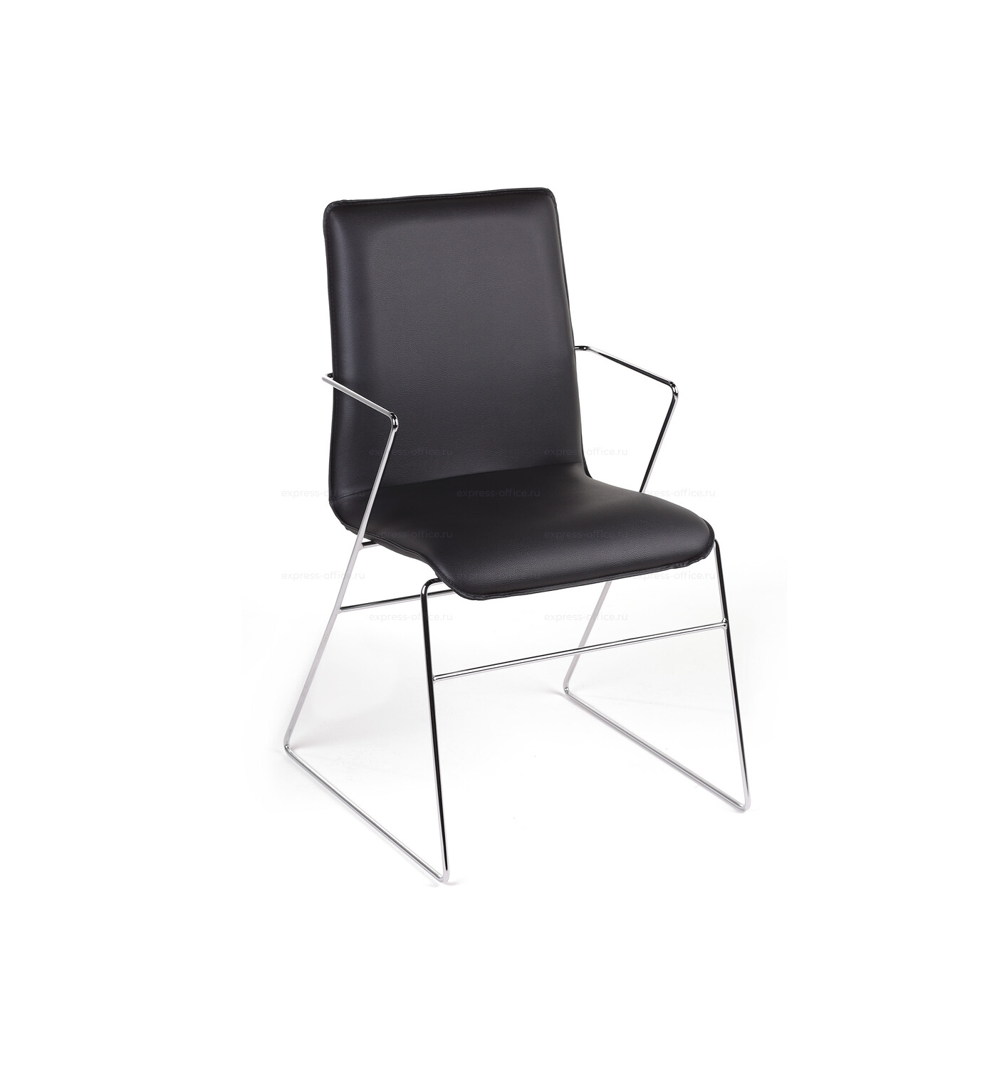 

Конференц-кресло Андрес Экокожа Dollaro 350 черная 680x640x950