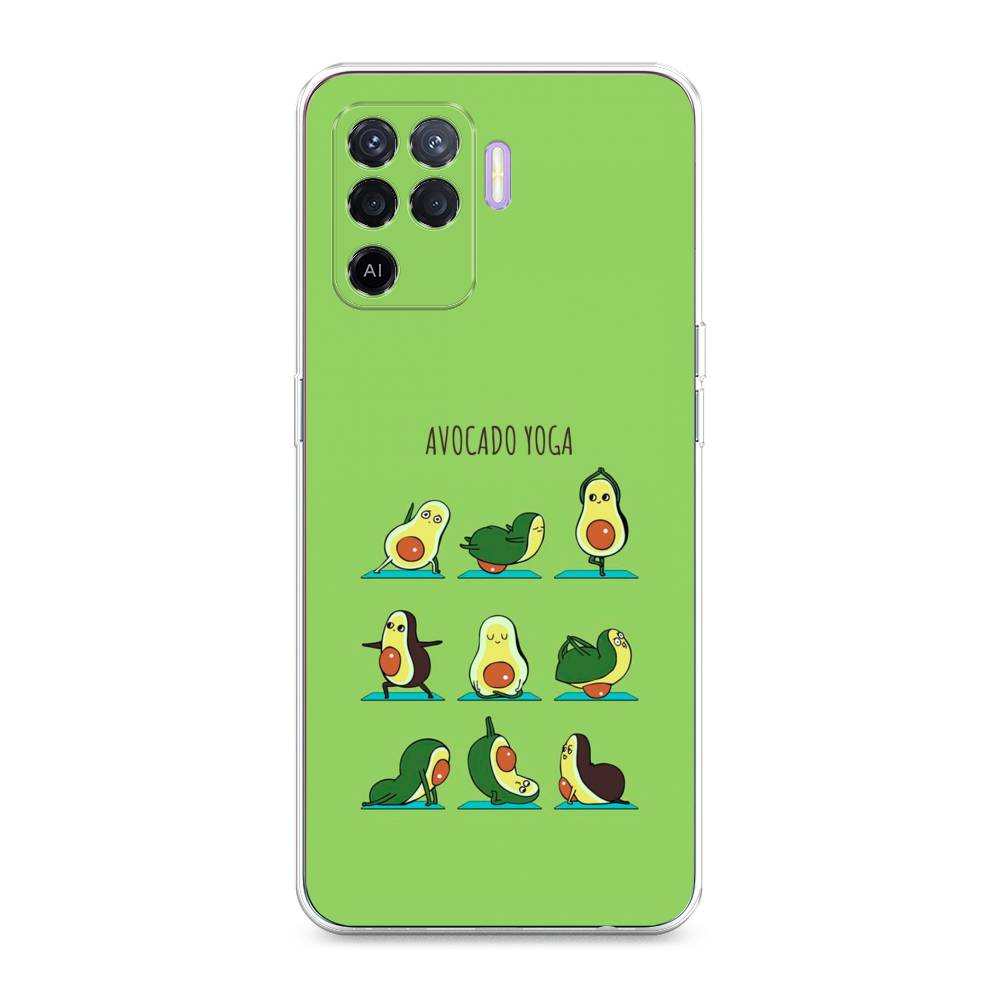 

Чехол Awog на Oppo Reno 5 Lite "Авокадо йога", Разноцветный, 255150-10