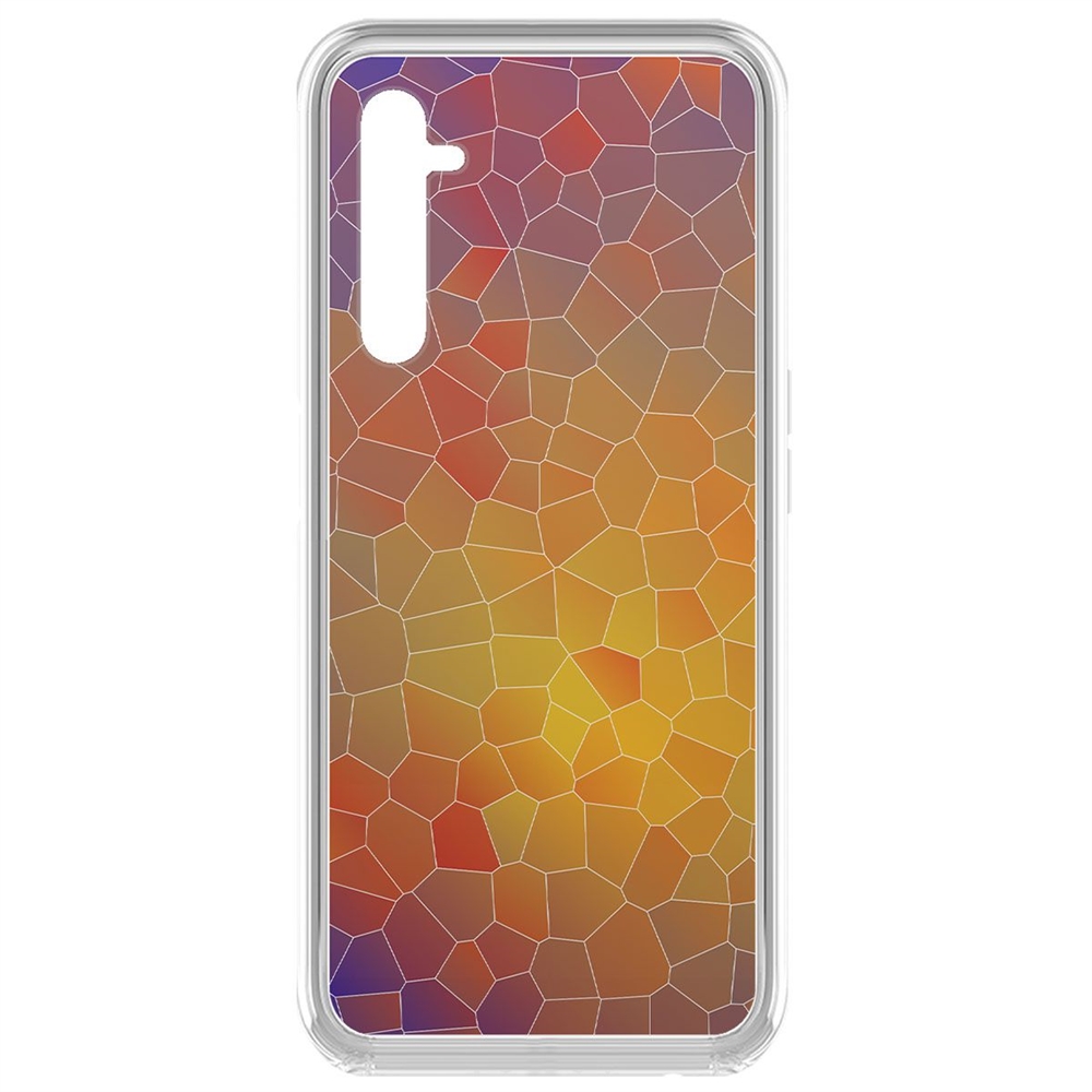 

Чехол-накладка Krutoff Clear Case Витраж 1 для Realme 6 Pro
