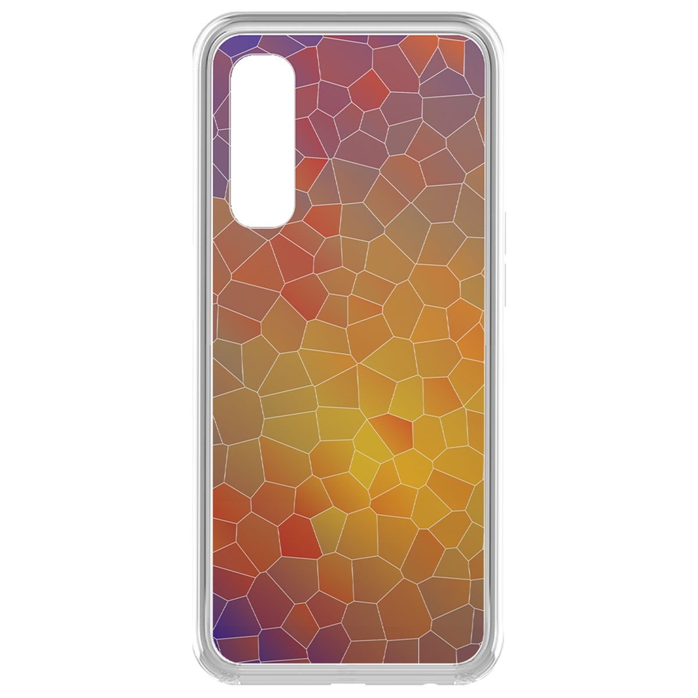 

Чехол-накладка Krutoff Clear Case Витраж 1 для Realme 7