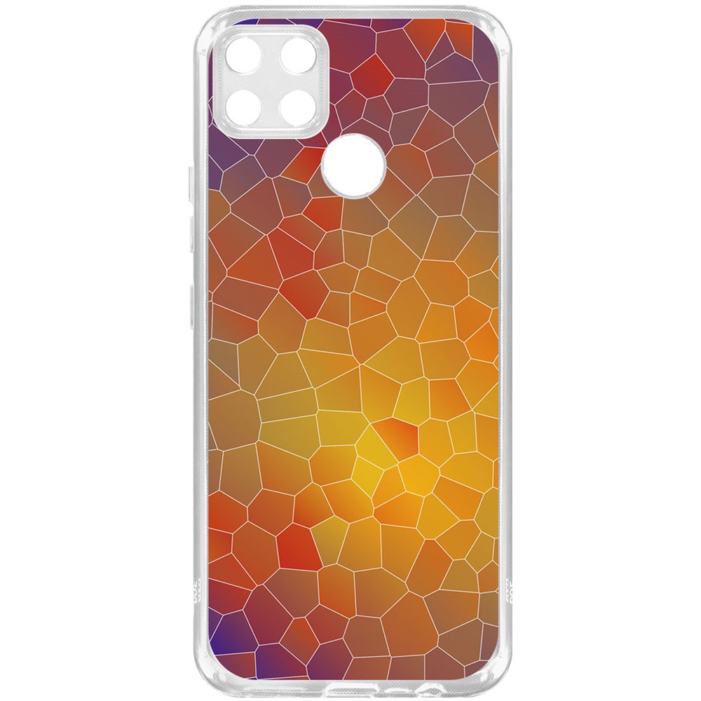 

Чехол-накладка Krutoff Clear Case Витраж 1 для Realme C25