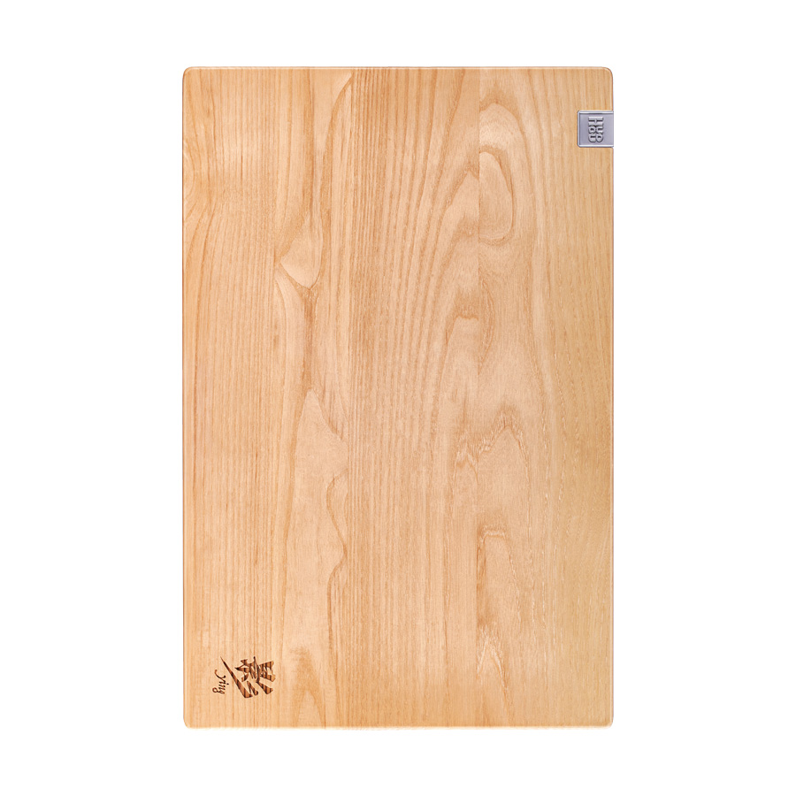 Разделочная доска деревянная 400x280x30мм из ясеня HuoHou коричневая