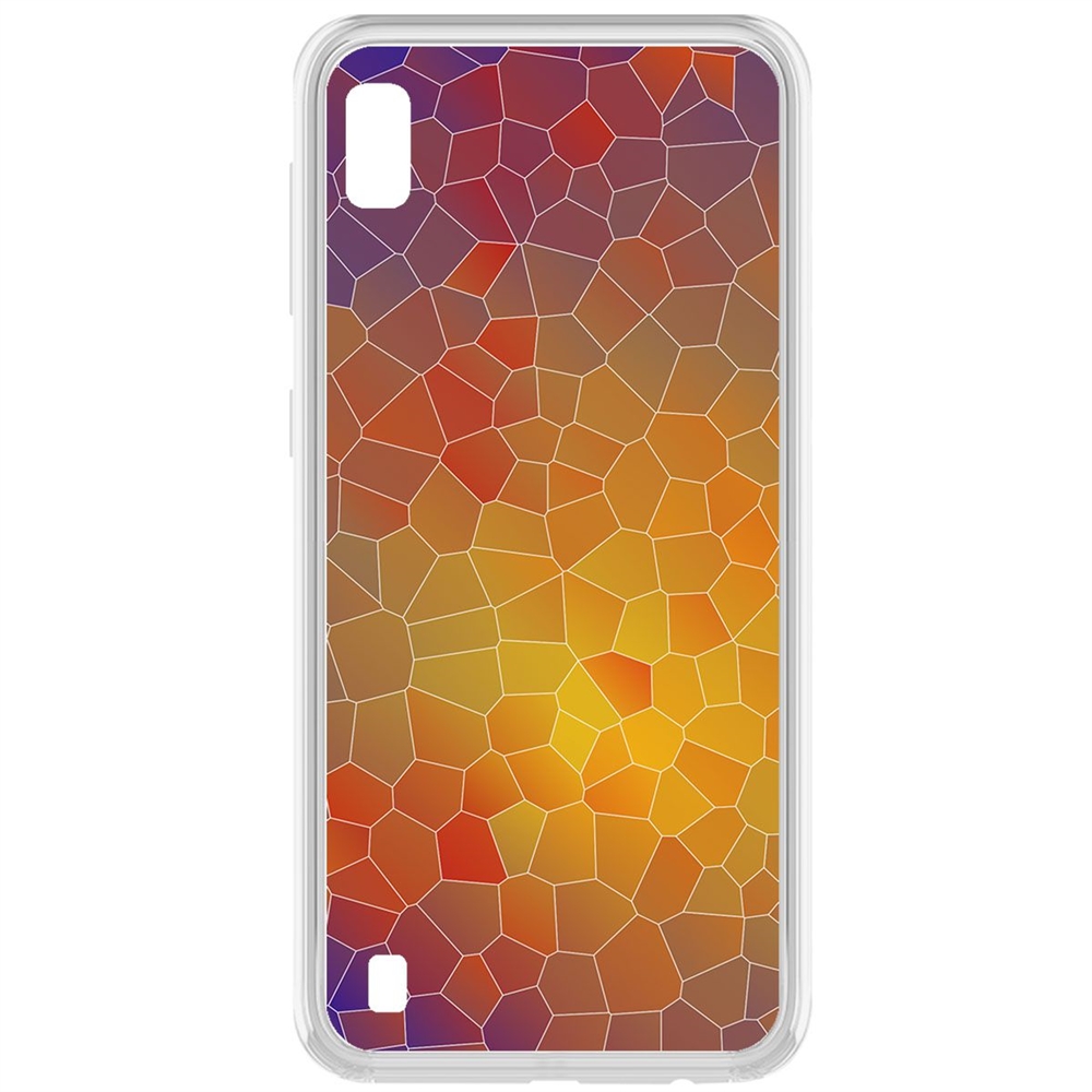 

Чехол-накладка Krutoff Clear Case Витраж 1 для Samsung Galaxy A10 (A105), Прозрачный