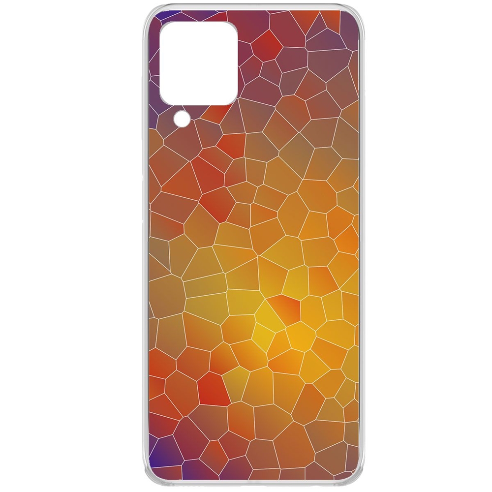 

Чехол-накладка Krutoff Clear Case Витраж 1 для Samsung Galaxy A22/M22 (A225/M225), Прозрачный