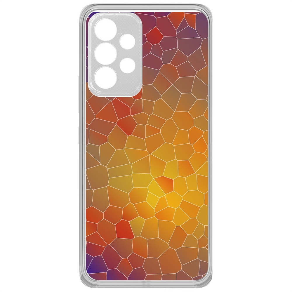 

Чехол-накладка Krutoff Clear Case Витраж 1 для Samsung Galaxy A33 (A336), Прозрачный