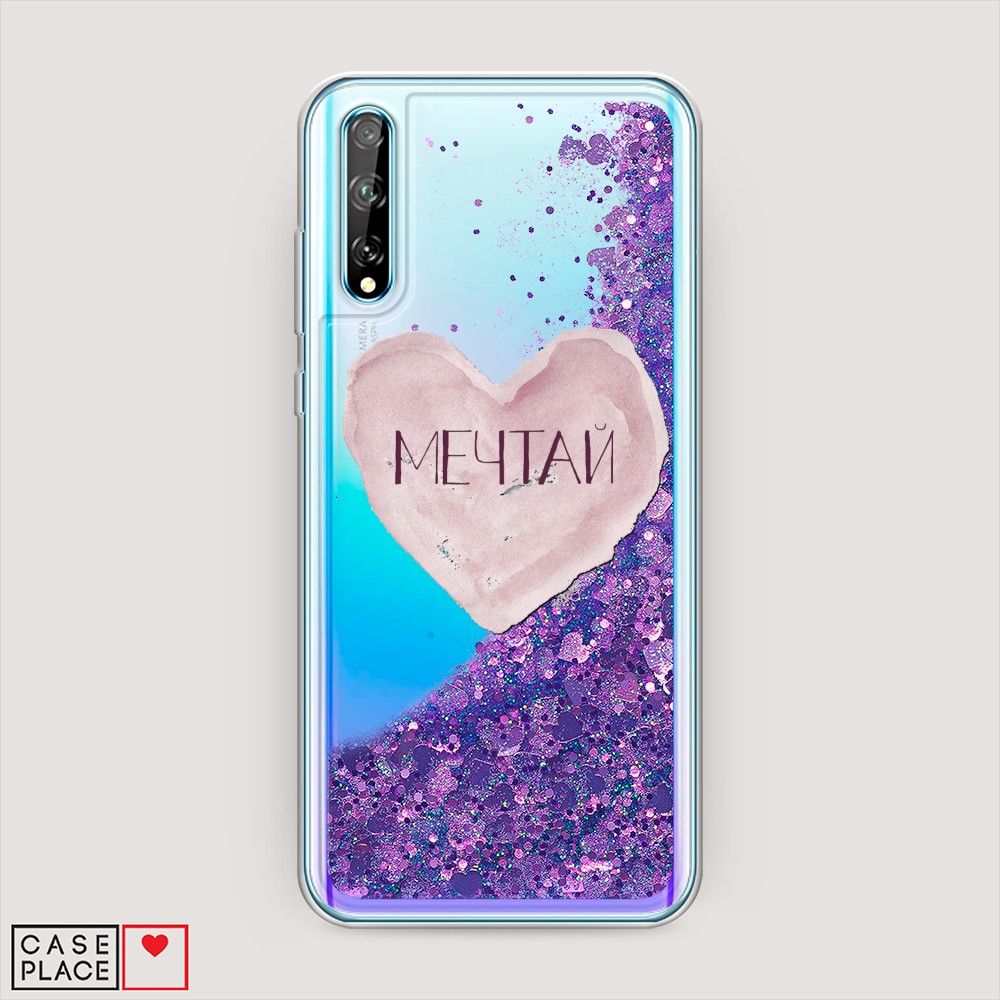 

Чехол Awog на Huawei Y8p/P Smart S "Мечтай сердце", Разноцветный, 6103492-1