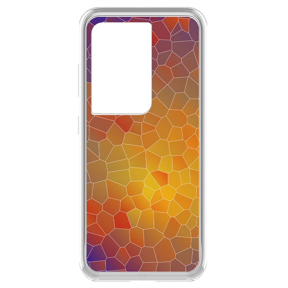 

Чехол-накладка Krutoff Clear Case Витраж 1 для Samsung Galaxy S21 Ultra (G998)