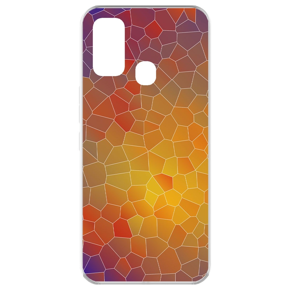 Чехол-накладка Krutoff Clear Case Витраж 1 для TECNO Spark 7