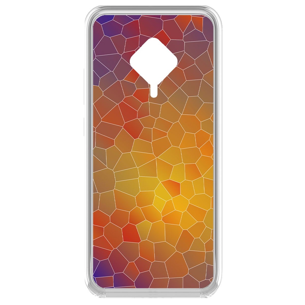 

Чехол-накладка Krutoff Clear Case Витраж 1 для Vivo V17/S1 Pro/Y9S