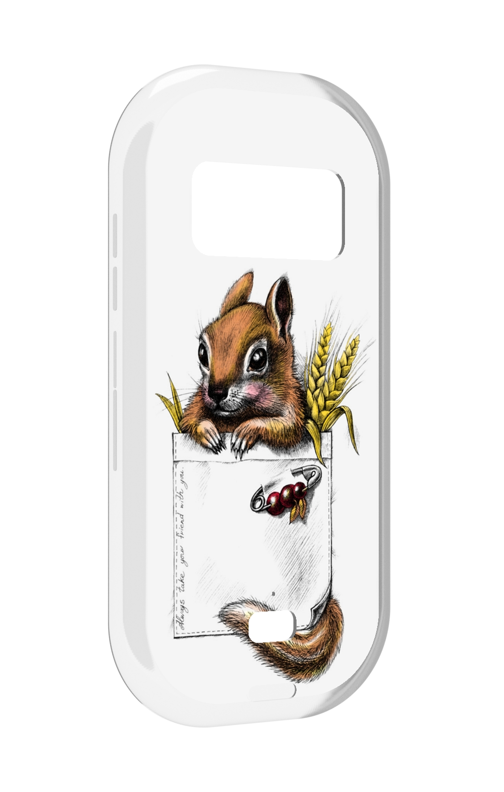 

Чехол MyPads Белочка для UleFone Armor 15, Прозрачный, Tocco