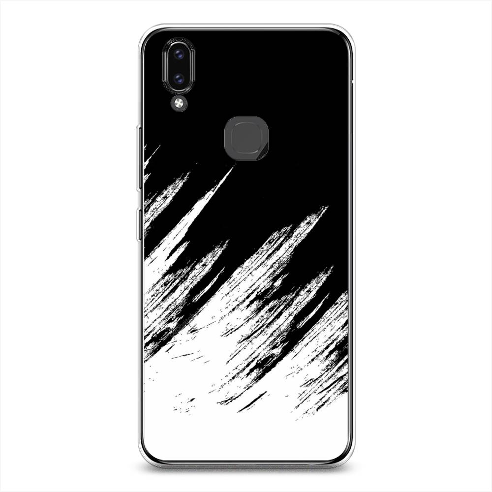 

Чехол Awog на Vivo V9/Y85 "Черно белые брызги", Разноцветный, 260150-3