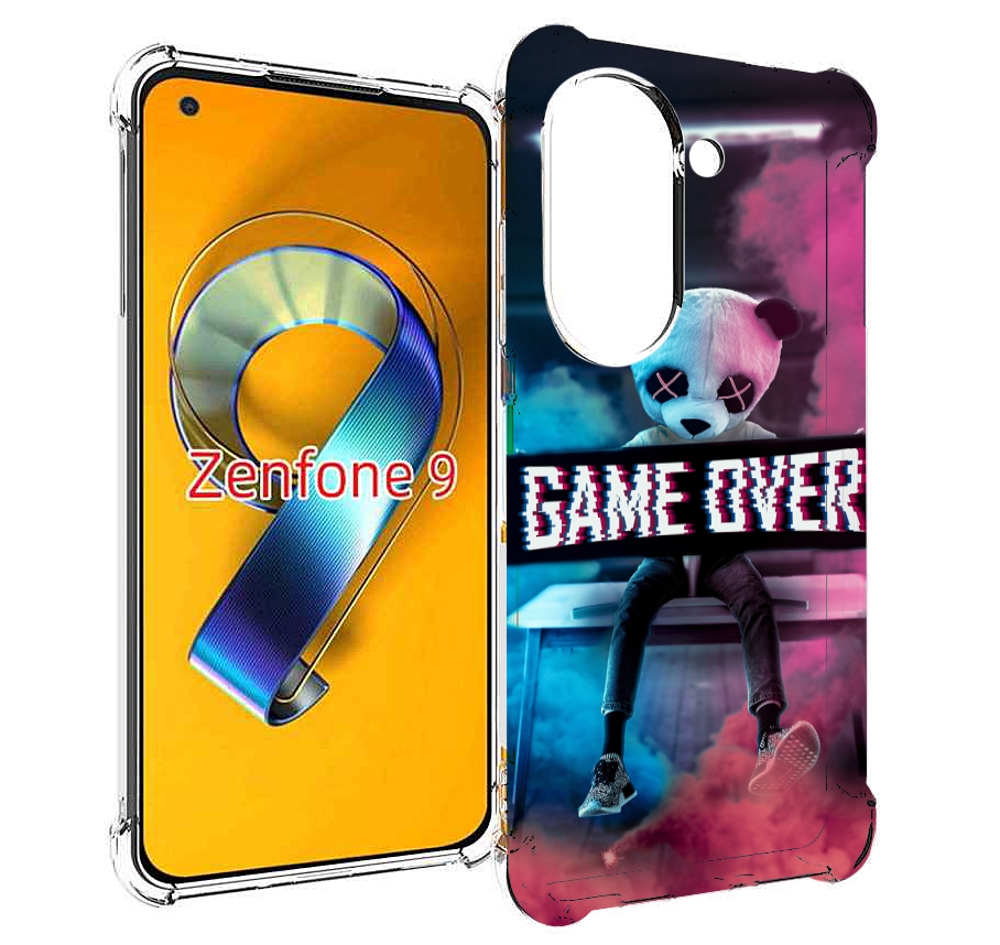 Чехол MyPads картина-панда для Asus Zenfone 9 (AI2202)