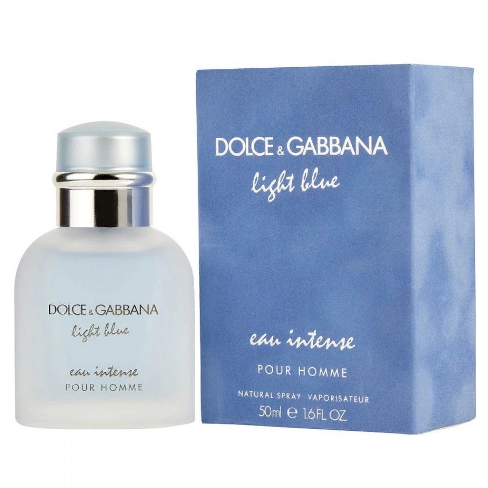 Парфюмированная вода мужская Dolce & Gabbana Light Blue Eau Intense Pour Homme edp 50 мл