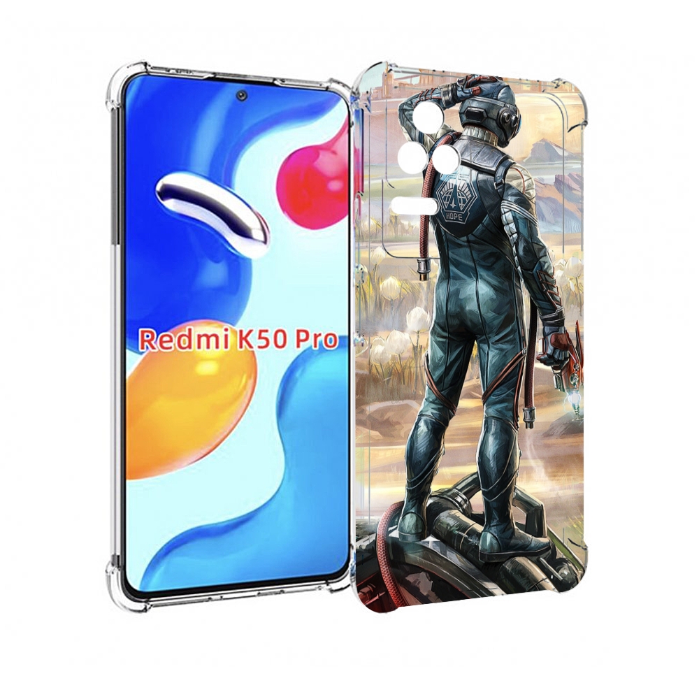 

Чехол MyPads the-outer-worlds для Xiaomi Redmi K50/K50 Pro, Прозрачный, Tocco