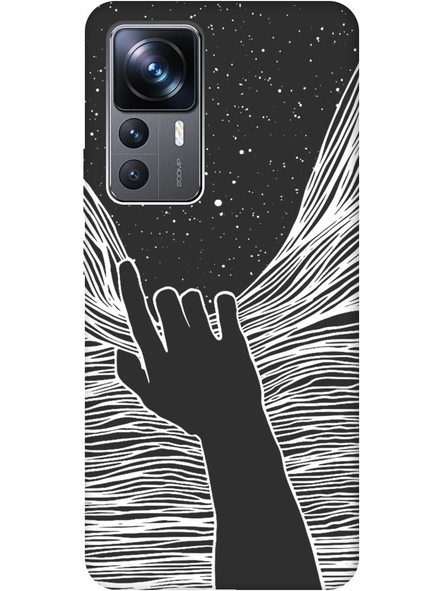 

Силиконовый чехол на Xiaomi 12T / 12T Pro с рисунком "Рука и нити" Soft Touch черный, 20000583