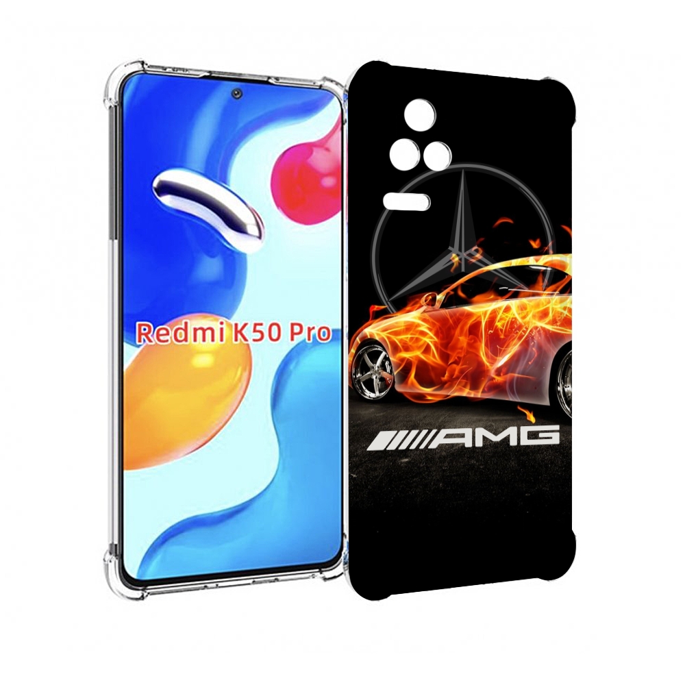 

Чехол MyPads АМГ мужской для Xiaomi Redmi K50/K50 Pro, Прозрачный, Tocco