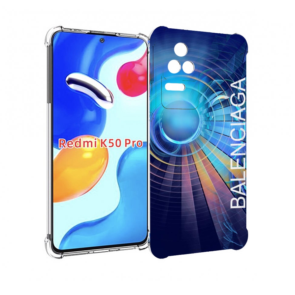 

Чехол MyPads Баленсиага-абстракция для Xiaomi Redmi K50/K50 Pro, Прозрачный, Tocco