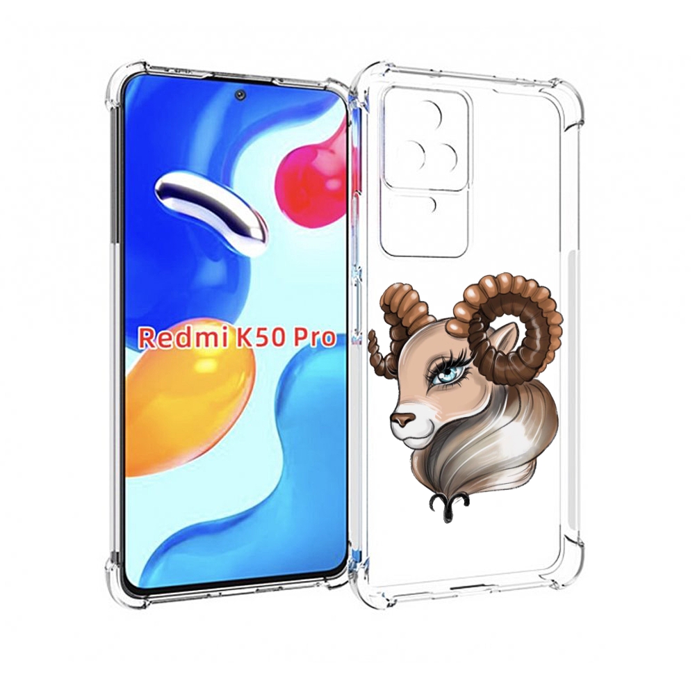 

Чехол MyPads Барашка для Xiaomi Redmi K50/K50 Pro, Прозрачный, Tocco