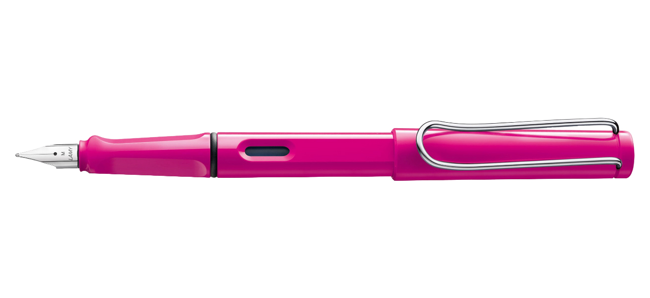 

Перьевая ручка Lamy 013 safari Розовый M, 4000100