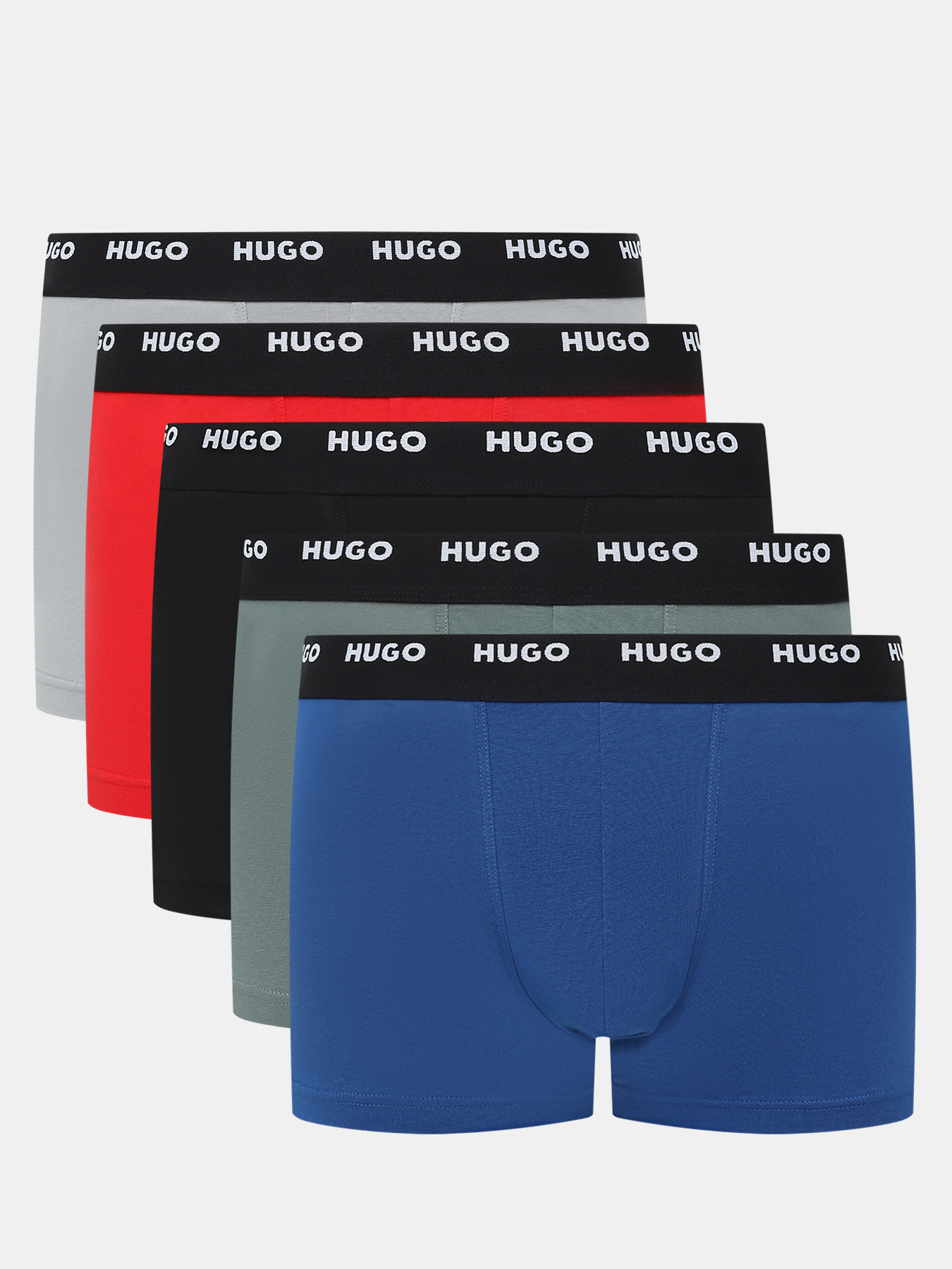 Комплект трусов мужских HUGO BOSS 469386 разноцветных 48 RU