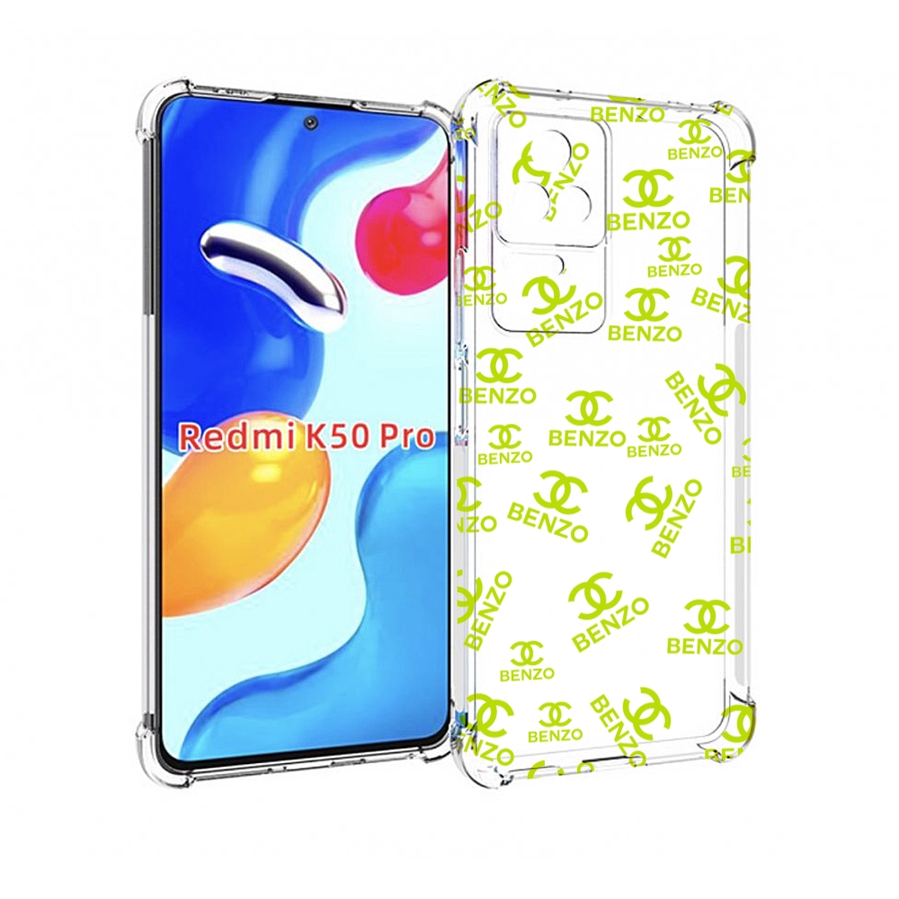 

Чехол MyPads Белый-Бензо для Xiaomi Redmi K50/K50 Pro, Прозрачный, Tocco