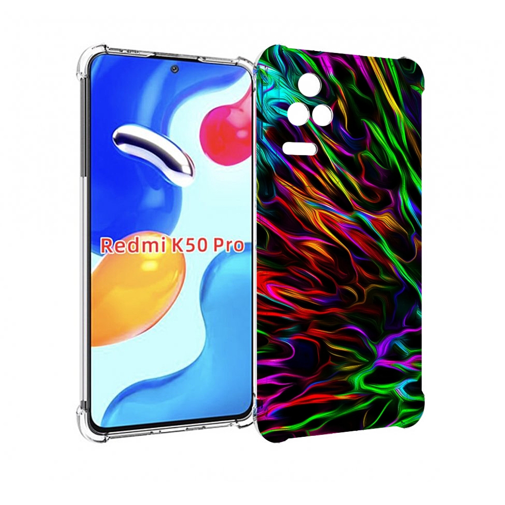 

Чехол MyPads Бензин для Xiaomi Redmi K50/K50 Pro, Прозрачный, Tocco