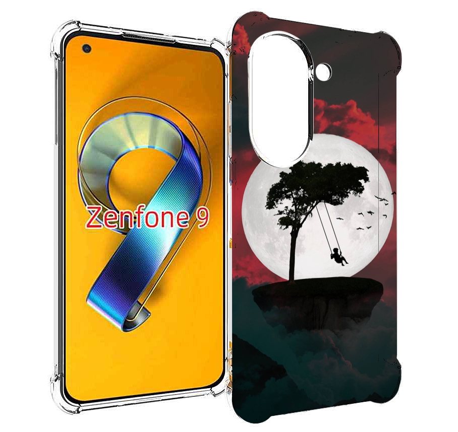 

Чехол MyPads качели-над-пропастью для Asus Zenfone 9 (AI2202), Прозрачный, Tocco
