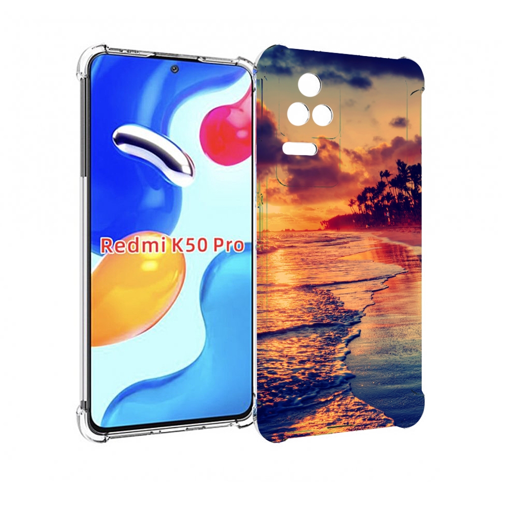 

Чехол MyPads Берег для Xiaomi Redmi K50/K50 Pro, Прозрачный, Tocco