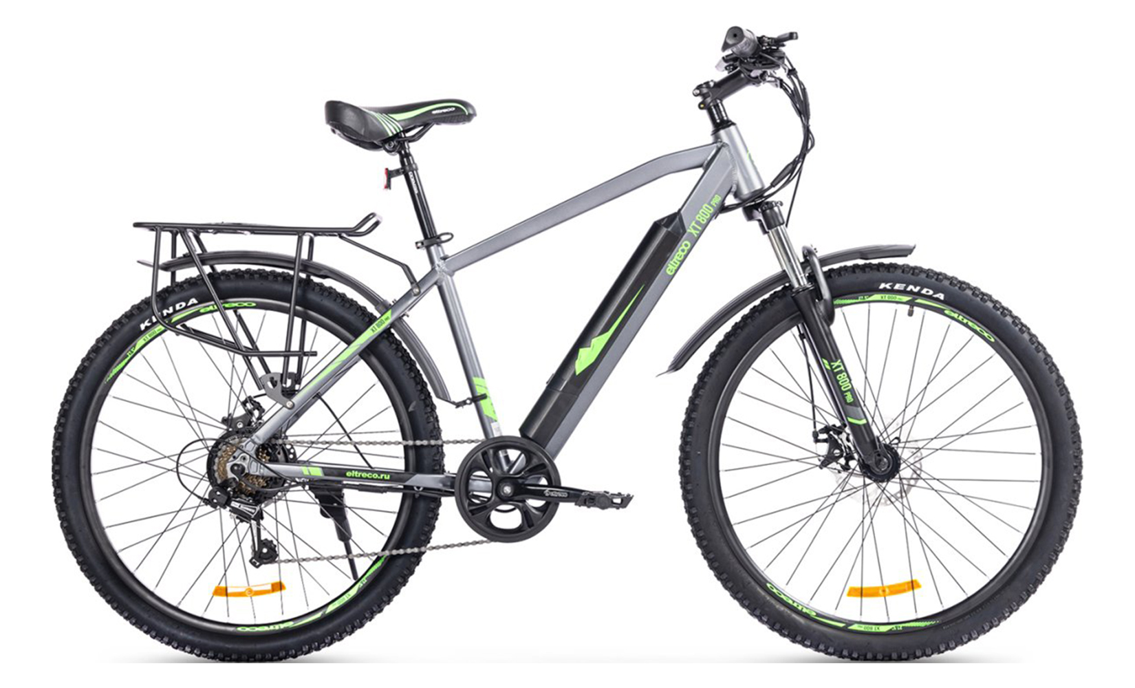 Электровелосипед Eltreco XT 800 PRO 2024, Серый