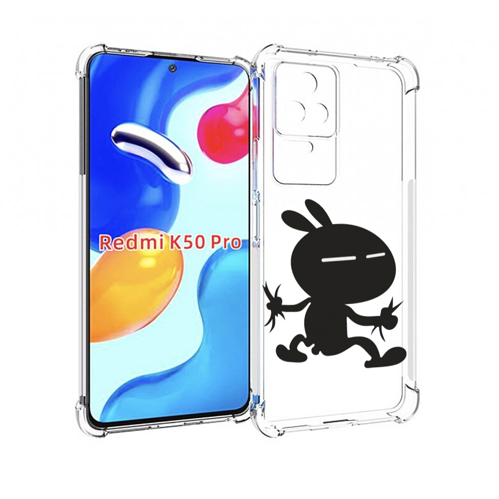 

Чехол MyPads Боец для Xiaomi Redmi K50/K50 Pro, Прозрачный, Tocco