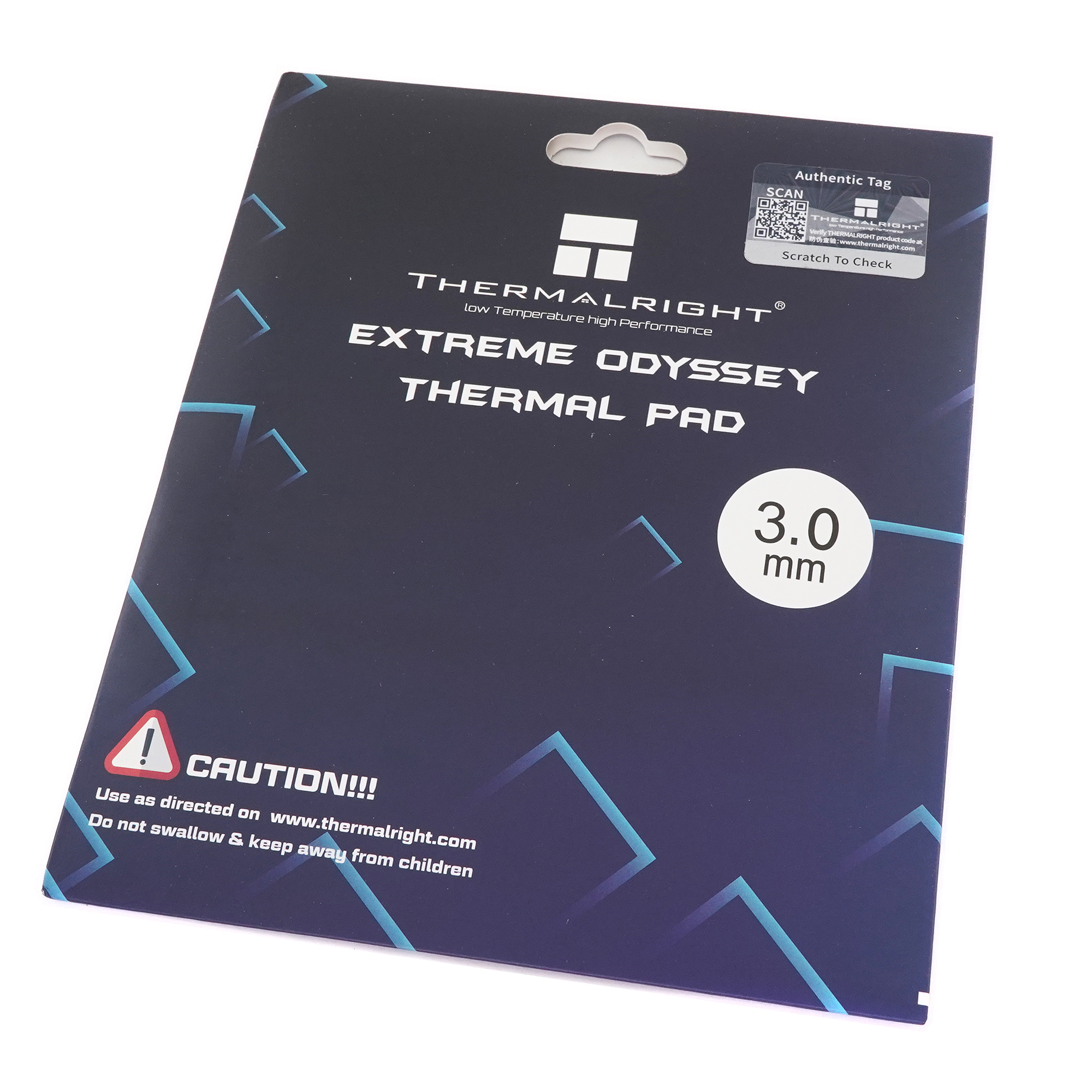 Термопрокладка Thermalright Extreme Odyssey 120x120х3 мм 12.8 Вт/(м*К) TEO-120-120-3 синий