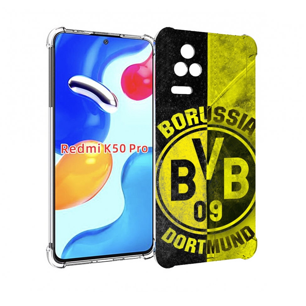 

Чехол MyPads Боруссия мужской для Xiaomi Redmi K50/K50 Pro, Прозрачный, Tocco