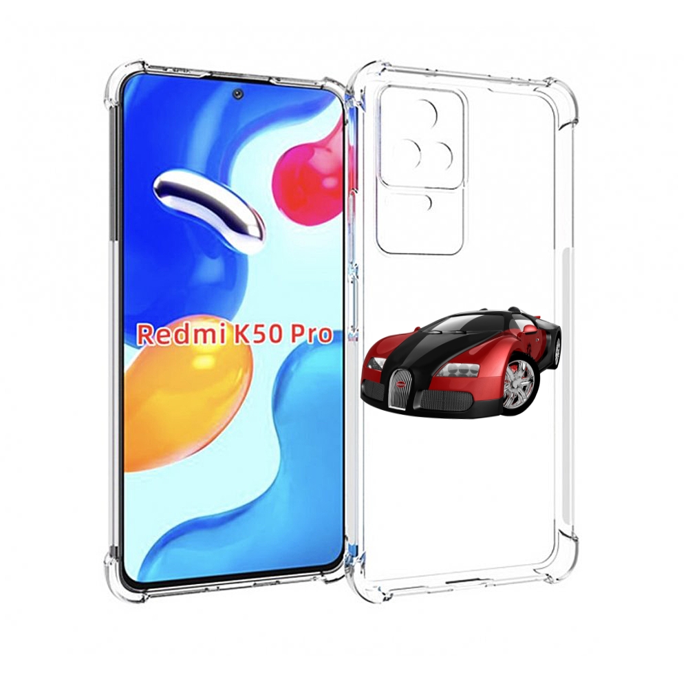 

Чехол MyPads Бука мужской для Xiaomi Redmi K50/K50 Pro, Прозрачный, Tocco