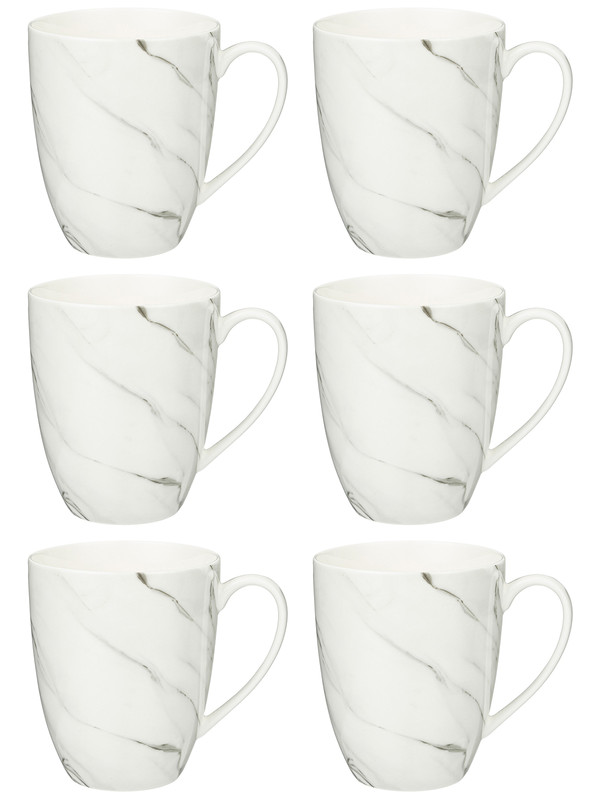 

Набор кружек 12 шт Lefard Bianco Marble Dandelion 440 мл 87-267