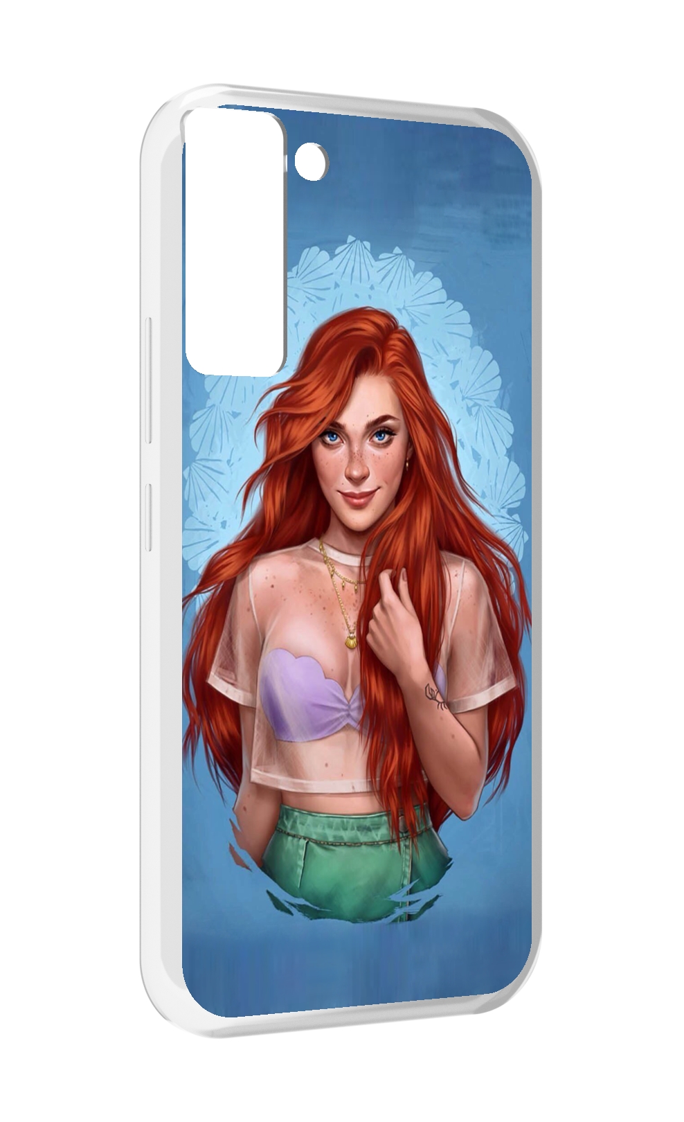 

Чехол MyPads девушка-в-голубом-фоне женский для Tecno Pop 5 LTE / Pop 5 Pro, Прозрачный, Tocco