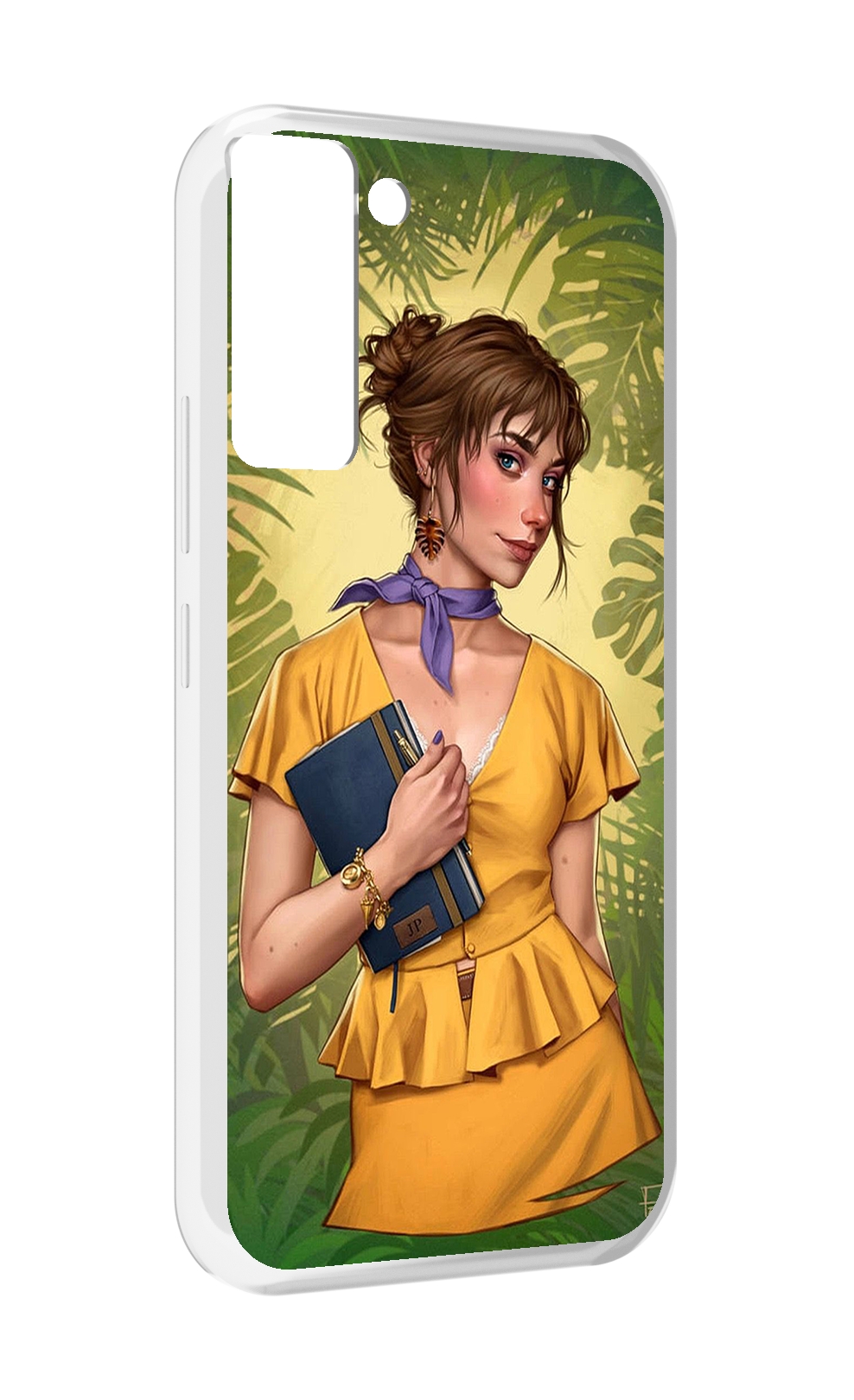 

Чехол MyPads девушка-в-зелени женский для Tecno Pop 5 LTE / Pop 5 Pro, Прозрачный, Tocco