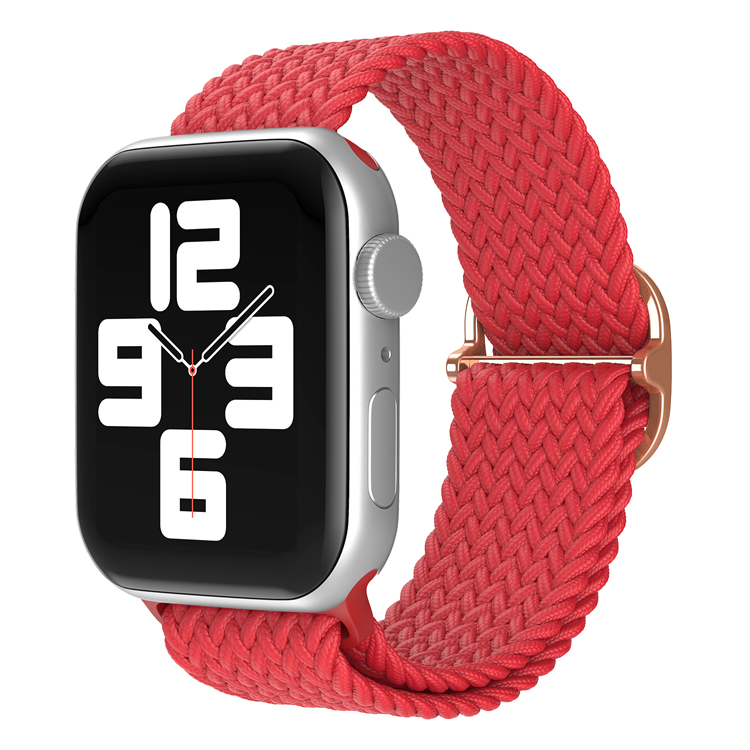 

Ремешок для Apple Watch 1-9/SE/ULTRA (42/44/45/49 мм), красный, Apple Watch 1-9 / SE / ULTRA (42/44/45/49 мм), регулируемый по длине