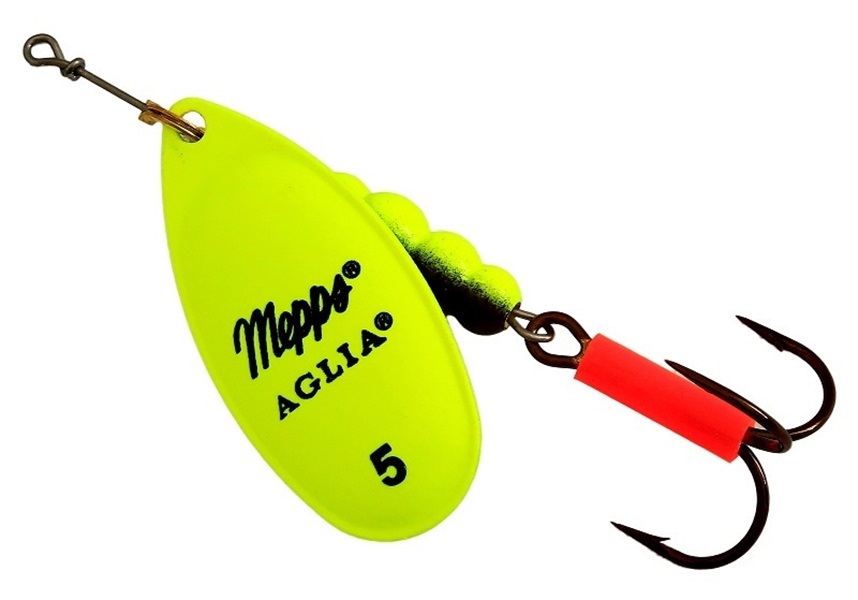 

Блесна Mepps Aglia Hot №5 chartreuse, Желтый, Aglia Hot